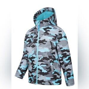 Mountain Warehouse
 Kids Camouflage Softshell Jacket, size 11/12
✨Host Pick